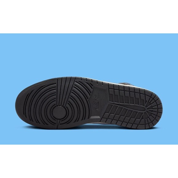 Nike Air Jordan 1 Retro Mid SE Shoes Men Size 10 Brown Blue Grey FQ7831-142 NEW - Picture 7 of 8